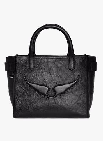 Sac à main en cuir ZADIG&VOLTAIRE Noir